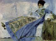 Pierre-Auguste Renoir, Madame Monet auf dem Divan